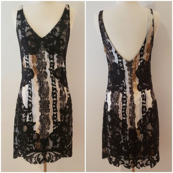 DVF Lace Silk Dress - Picture 10 of 12